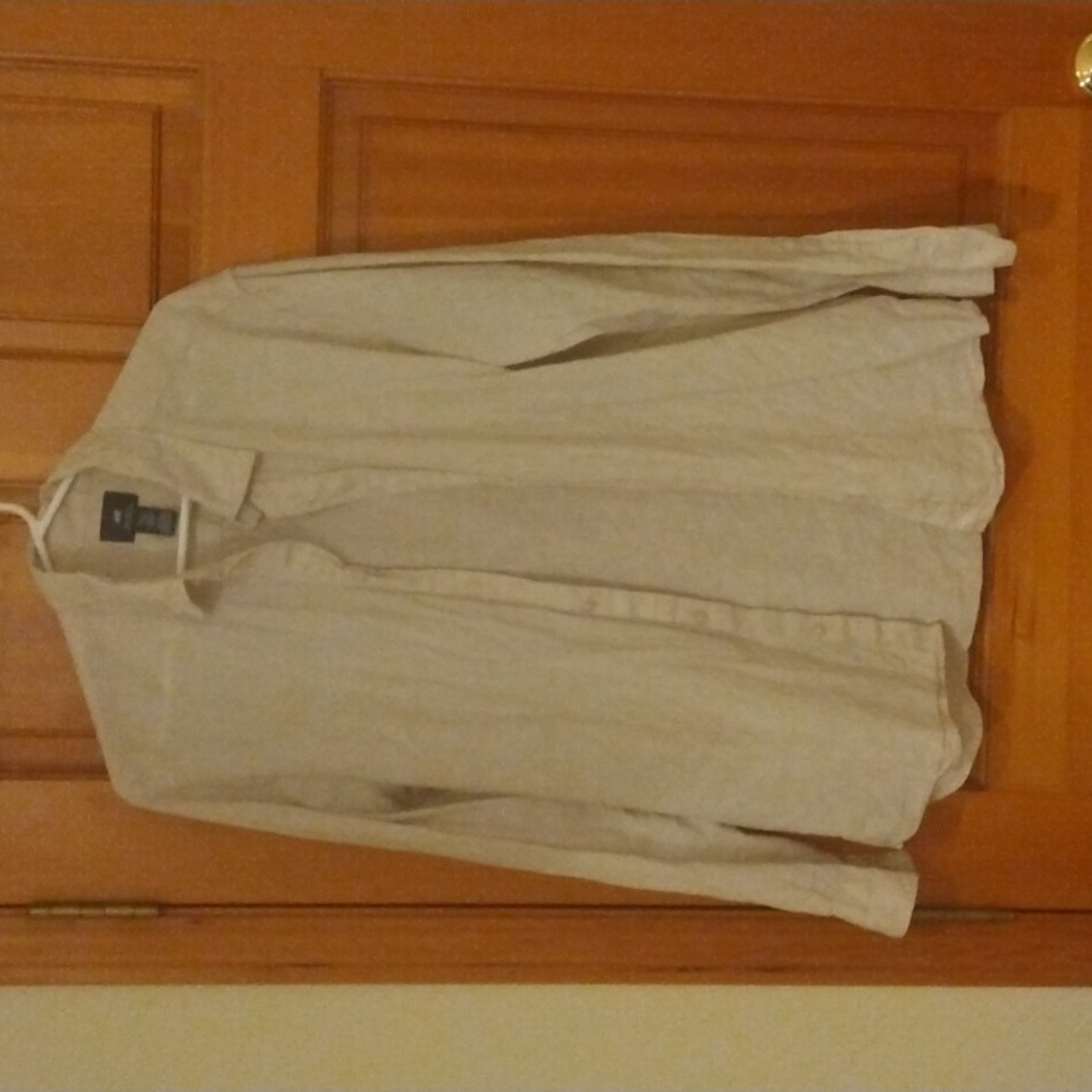 H&M cream button down